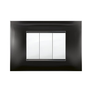 PLACCA MIVIDA PLANA NERO  3P- 10,0 pz