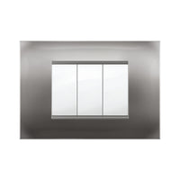 PLACCA MIVIDA PLANA ALLUMINIO NOTTE 3P- 10,0 pz