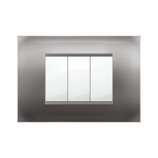 PLACCA MIVIDA PLANA ALLUMINIO NOTTE 3P- 10,0 pz