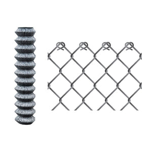 RETE GRIGLIA ZINCATA 50X50 H.150 F.1,7 25 M- 1,0 rotoli