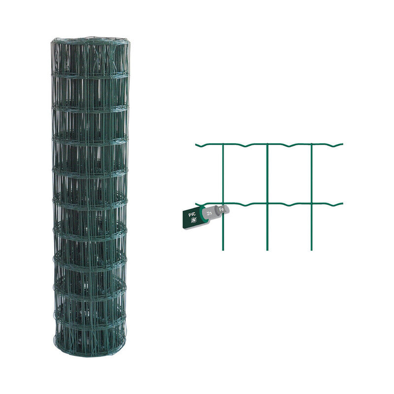 RETE PLAST.ZINC.PROMOPLAST 100X75 H.150 F.2,1 25 M- 1,0 rotoli