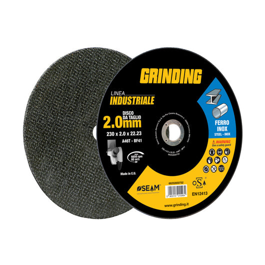 GRINDING INDUSTRIALE DISCO FERRO PIANO 230X2,0- 5,0 pz