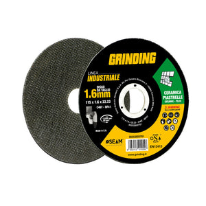 GRINDING INDUSTRIALE DISCO CERAMICA PIANO 115X1,6- 10,0 pz