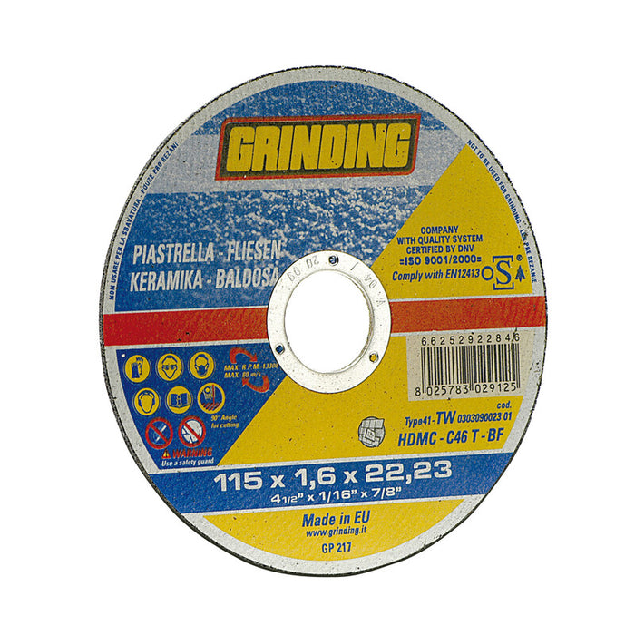 GRINDING DISCO P/CERAMICA PIANO 230X1,9 HDMC- 25,0 pz