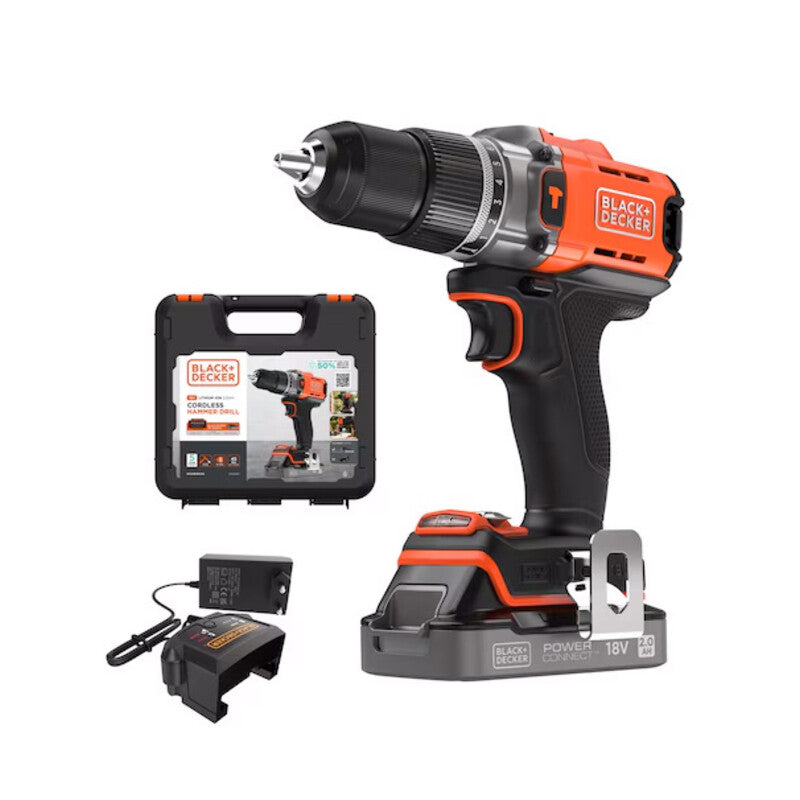 TRAPANO B+D 18VP BCD383D1XK- 1,0 pz