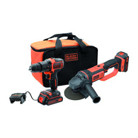 COMBO KIT B+D 18V SMERIGLIATRICE TRAPANO SOFTBAG- 1,0 pz