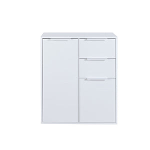 MOBILE 2A+2C CM 72X35X87H BIANCO/BIANCO LUC.- 1,0 pz