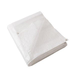 C TELO OCCHIELLATO PE 3 X 5M 160GR BIANCO RETINATO- 1,0 pz