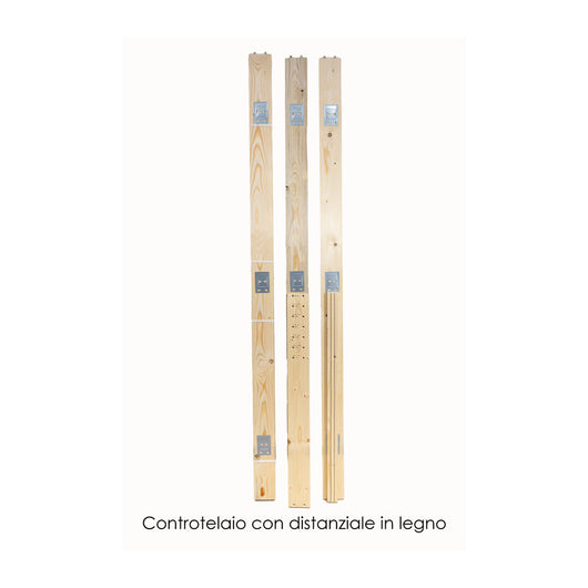 C CONTROTELAIO LEGNO ABETE  8,5X2X215 CM DIST.LEGNO- 1,0 pz