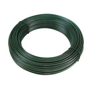 C FILO PLASTIFICATO LEGATURA 0.8/1.6MM 100MT VERDE- 1,0 rotoli