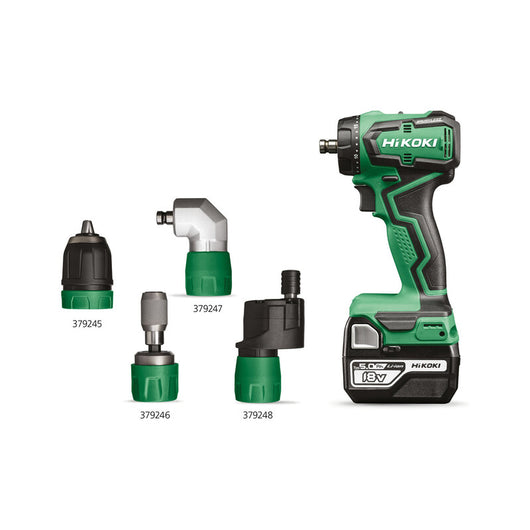 HIKOKI TRAPANO AVVITATORE DS18DDQ 18V BRUSHLESS- 1,0 pz