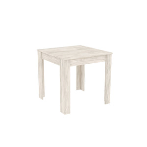 TAVOLO FISSO CM 80X 80XH75 FRASSINO BIANCO- 1,0 pz