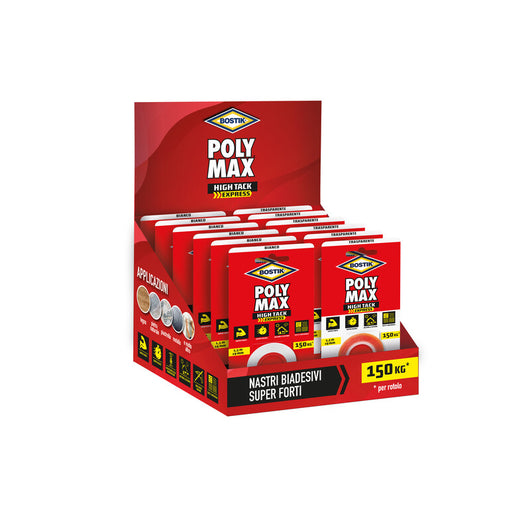 BOSTIK POLYMAX EXPO NASTRO BIAD HIGH TACK EXPRESS- 1,0 pz