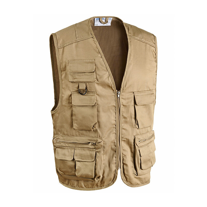 GILET STAR BEIGE TG. XL- 1,0 pz