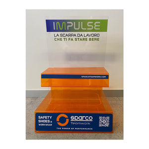SPARCO ESPOSITORE CALZATURE PLEXI IMPULSE- 1,0 pz