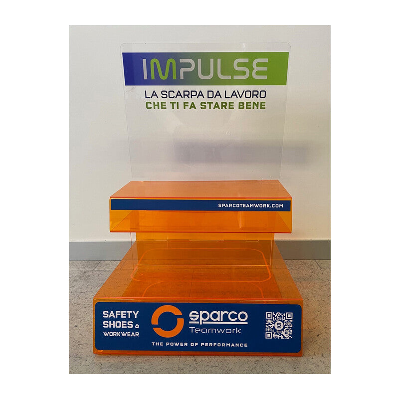 SPARCO ESPOSITORE CALZATURE PLEXI IMPULSE- 1,0 pz