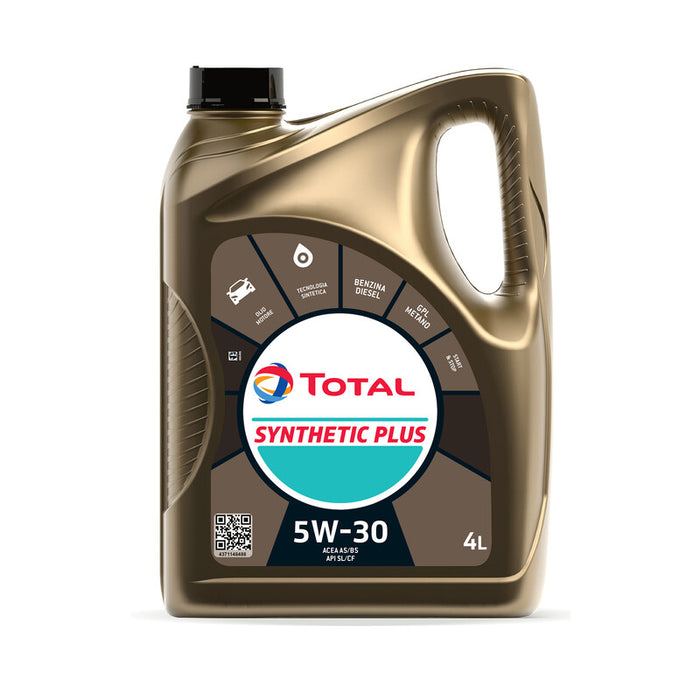 OLIO LUBRIFICANTE TOTAL SYNTHETIC PLUS 5W30  4 L- 3,0 pz