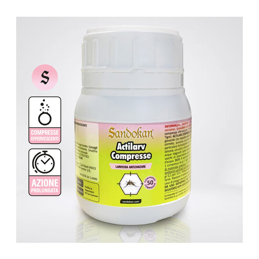 LARVICIDA ZANZARE COMPRESSE 50PZ- 1,0 pz