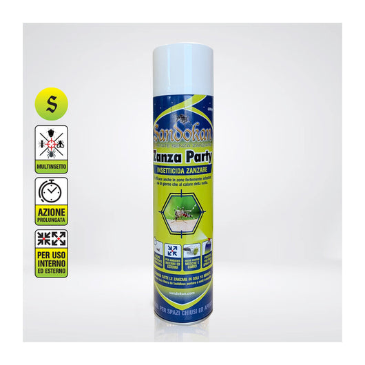 INSETTICIDA ZANZA PARTY 600ML- 1,0 pz