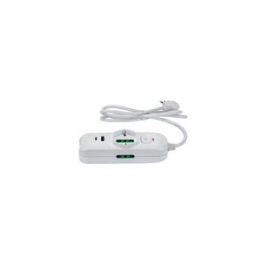 FME 474124 MULTIPRESA 2P BIP+1BIP/SCH+USB-A-C TRIAX- 1,0 pz
