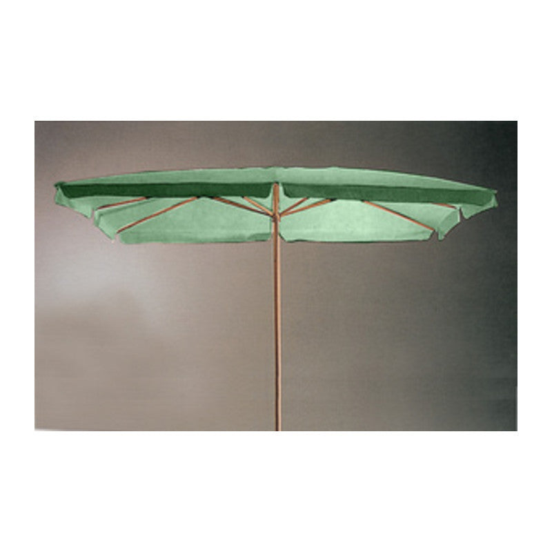 OMBRELLONE IN LEGNO PALO 48 200X300 CM VERDE- 1,0 pz