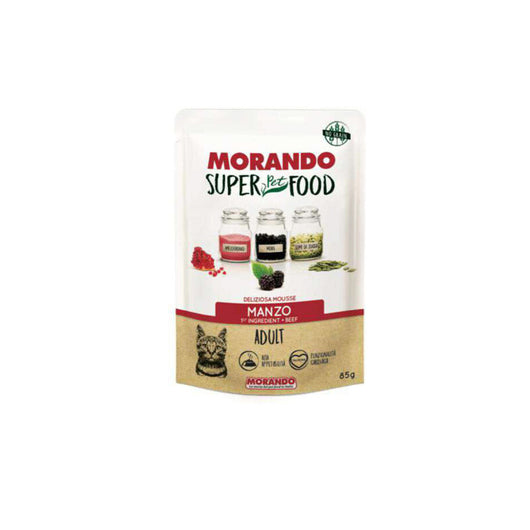 CIBO GATTO MORANDO SUPERFOOD 85 G MOUSSE MAN- 24,0 pz