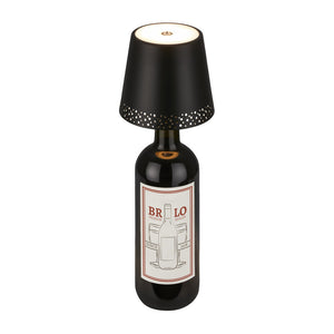 LAMPADA FLASKA PER MONTAGGIO SU BOTTIGLIA NERO- 1,0 pz