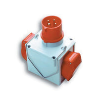 FME 73.111 ADATTATORE CEE 16A 2 PRESE 380V IP44- FANTON- 1,0 pz