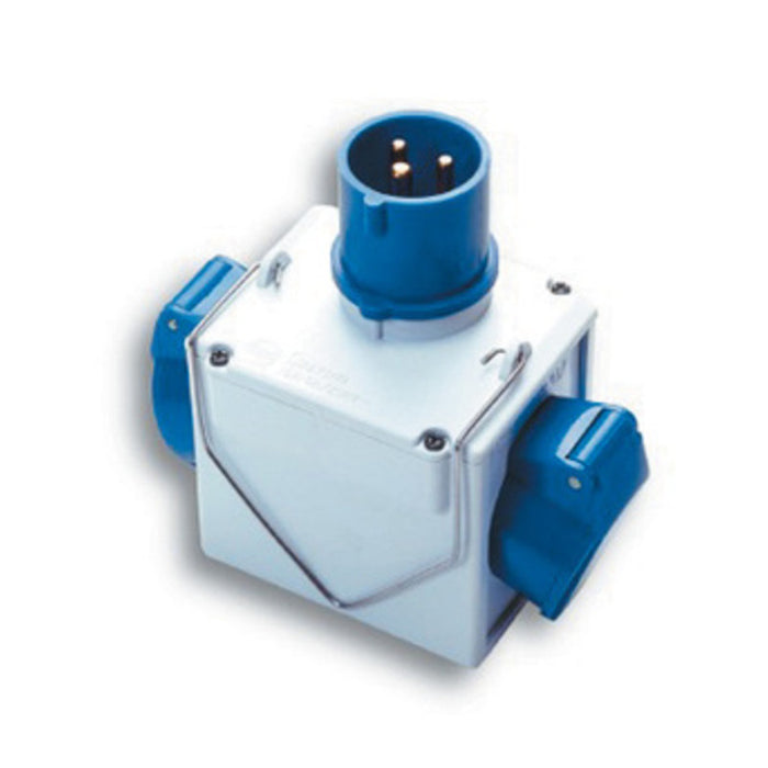 FME 73.110 ADATTATORE CEE 16A 2 PRESE 220V IP44- FANTON- 1,0 pz