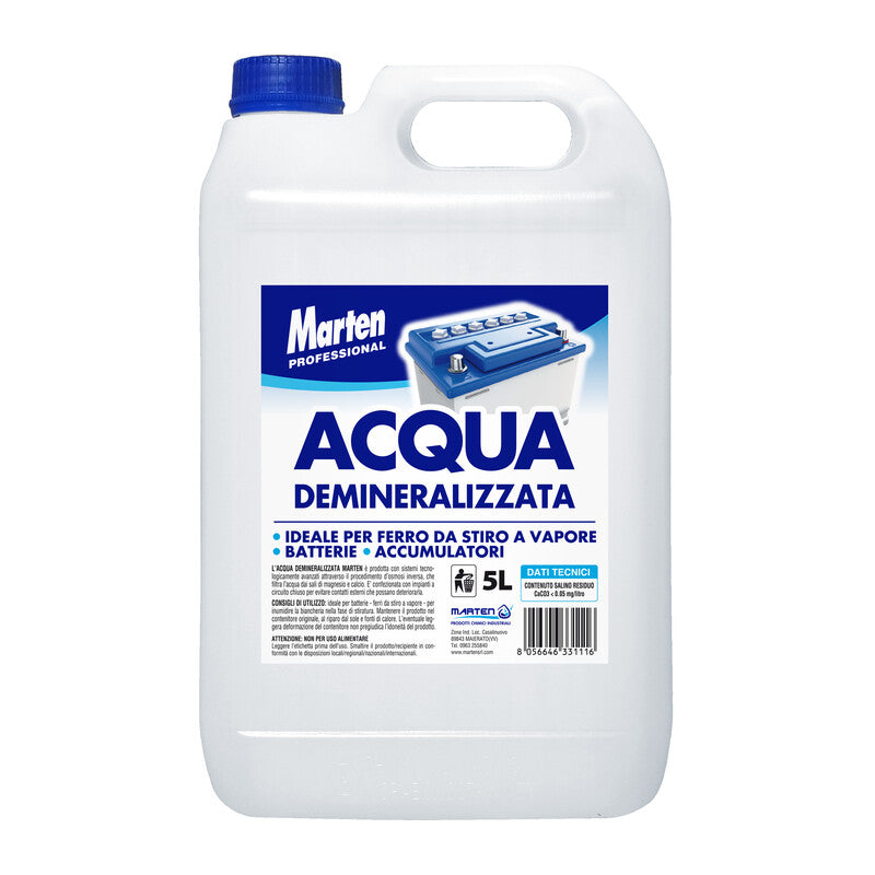 ACQUA DISTILLATA  5 L- 4,0 pz
