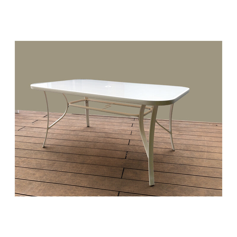 TAVOLO GIOVE RETTANGOLARE 150XH90 CM CREMA  021975- 1,0 pz