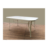 TAVOLO GIOVE RETTANGOLARE 150XH90 CM CREMA  021975- 1,0 pz