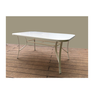 TAVOLO GIOVE RETTANGOLARE 150XH90 CM CREMA  021975- 1,0 pz