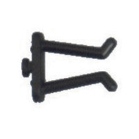 GANCIO PER PANNELLI FORATI NYLON FIG 5 A MOLLA- 100,0 pz