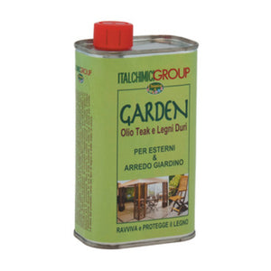 GARDEN OLIO PER TEAK E LEGNI DURI 500 ML- ITALCHIMICI- 12,0 pz