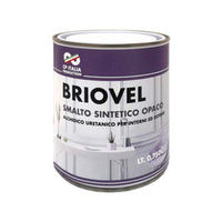 SMALTO BRIOVEL 0,750 L BIANCO SATINATO- 6,0 pz