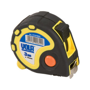 FLESSOMETRO VOLA TEKNA PRO IN ABS  3 M X 19 MM *- 6,0 pz