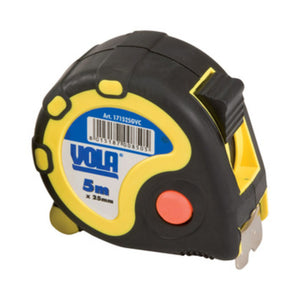 FLESSOMETRO VOLA TEKNA PRO IN ABS  5 M X 25 MM*- 6,0 pz