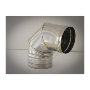 GOMITO INOX AISI 304 90 D 14 CM- 1,0 pz