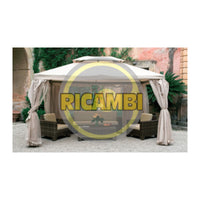 C SET 4 TELI LATERALI P/GAZEBO SAHARA 3X4MT- I GIARDINI DEL RE- 1,0 confezione