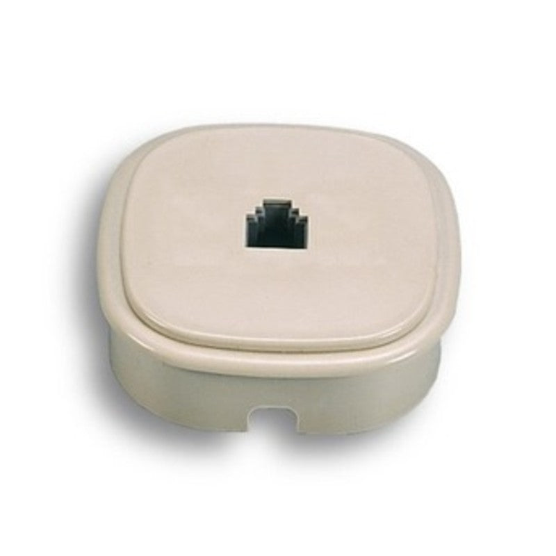 FME 22.240 PRESA TELEF PARETE INCASSO PLUG 6-4C- FANTON- 10,0 pz