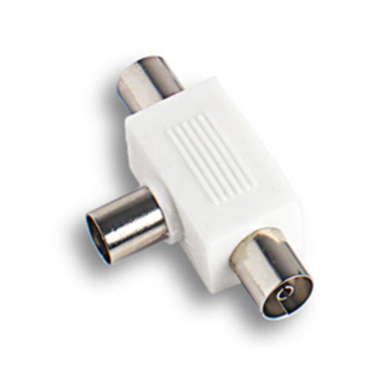 ADATTATORE DOPPIO TV MASCHIO CON  2 PRESE- FANTON- 10,0 pz