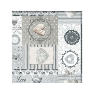 TOVAGLIATO fantasia cuori FUTURA DIS. 209.1 H 140 CM- 20,0 ml