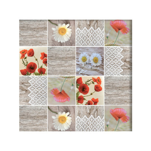 TOVAGLIATO fantasia fiori FUTURA DIS. 511.1 H 140 CM- 20,0 ml