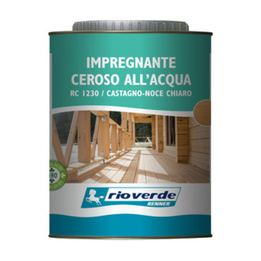 RIOVERDE RC 1230 IMPREGNANTE CEROSO 0,750 NOCE CH.- 6,0 pz