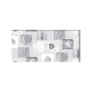 TOVAGLIATO fantasia cuori FUTURA DIS. 612.1  H 140 CM- 20,0 ml