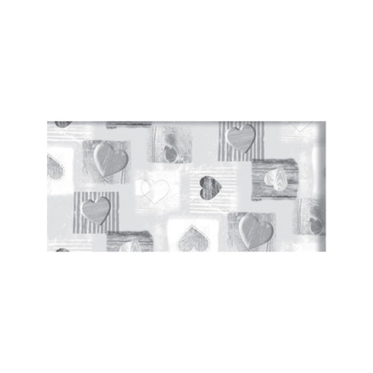 TOVAGLIATO fantasia cuori FUTURA DIS. 612.1  H 140 CM- 20,0 ml