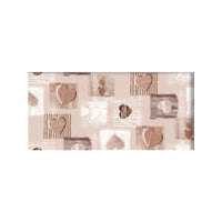 TOVAGLIATO fantasia cuori FUTURA DIS. 612.2  H 140 CM- 20,0 ml