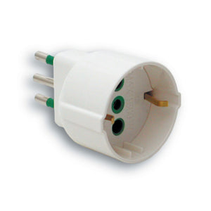 FME 87.120 BL ADATTATATORE 10A 2P+T SCHUKO- FANTON- 1,0 pz