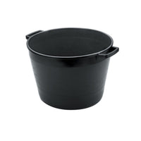 CASSA TONDA P/MACERIE 25 L D 40XH30 CM NERO- 5,0 pz